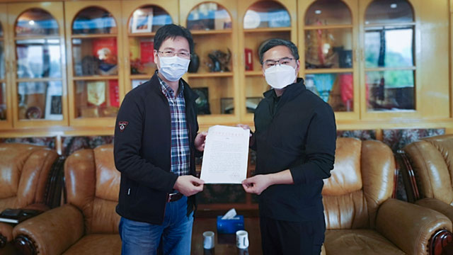抗疫保學，彰顯央企擔當，奧威亞喜獲華師大附中感謝信